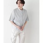 【ヒューマンウーマン/HUMAN WOMAN】のストライプローンカレンダードルマンボザムシャツ ブルーストライプ|ID: prp329100004522217 ipo3291000000031986971