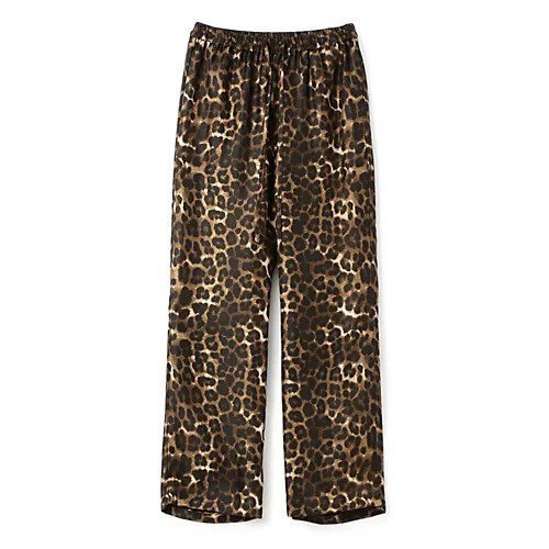 【マニプリ/manipuri】のストレートパンツnewレオパード インテリア・キッズ・メンズ・レディースファッション・服の通販 founy(ファニー) 　ファッション　Fashion　レディースファッション　Fashion for Women　パンツ　Pants & Trousers　シルク　Silk, 100% Silk　ストレート　Straight, Straight Cut　トレンド　Trend, Trending Now　レオパード　Leopard, Animal Print　今季　This Season, Current Season　ブラウン|ID: prp329100004522226 ipo3291000000034956344