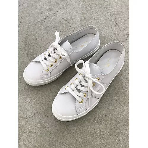 【ペリーコ/PELLICO】の【販路限定】撥水レザースニーカー 人気、トレンドファッション・服の通販 founy(ファニー) 　ファッション　Fashion　レディースファッション　WOMEN　シンプル　Simple　スニーカー　Sneakers　トリミング　Trimming　レース　Race　other-2|ID: prp329100004522238 ipo3291000000031987142