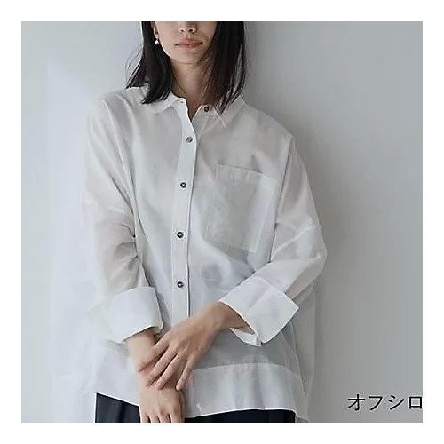 【ドレスハーセルフ/DRESS HERSELF】のドルマンシャツ/コットンシルク インテリア・キッズ・メンズ・レディースファッション・服の通販 founy(ファニー) 　ファッション　Fashion　レディースファッション　WOMEN　トップス・カットソー　Tops/Tshirt　シャツ/ブラウス　Shirts/Blouses　シアー　Sheer　シルク　Silk　ベーシック　Basic　エレガント 上品　Elegant　夏　Summer　春　Spring　S/S・春夏　Ss・Spring/Summer　オフ白|ID: prp329100004522314 ipo3291000000031988088