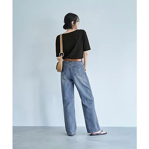 【スタイルデリ/STYLE DELI】のサラッとした5分袖ボートネックニットB 人気、トレンドファッション・服の通販 founy(ファニー) 　ファッション　Fashion　レディースファッション　WOMEN　トップス・カットソー　Tops/Tshirt　ニット　Knit Tops　イエロー　Yellow　インナー　Inner　軽量　Lightweight　サロペット　Overalls　ショルダー　Shoulder　ジャケット　Jacket　ストレート　Straight　スリット　Slit　タンク　Tank　ドロップ　Drop　定番　Standard　手編み　Hand Knitting　長袖　Long Sleeve　バランス　Balance　パステル　Pastel　冬　Winter　夏　Summer　other-3|ID: prp329100004522315 ipo3291000000031988103