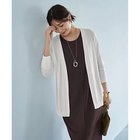 【スタイルデリ/STYLE DELI】のひんやりタッチのミドル丈トッパーカーディガン ホワイト|ID: prp329100004522317 ipo3291000000031988120