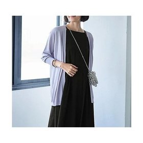 【スタイルデリ/STYLE DELI】 ひんやりタッチのミドル丈トッパーカーディガン人気、トレンドファッション・服の通販 founy(ファニー) ファッション Fashion レディースファッション Fashion for Women トップス・カットソー Cut & Sew Tops カーディガン・羽織り Layered Style Cardigans レディースパーカー・カジュアルフーディー Casual Hoodies & Sweatshirts 春 Spring カーディガン Cardigan, Knitwear サロペット Overalls, Salopette シンプル Simple, Minimal ストレート Straight, Straight Cut スリット Slit, Slit Detail トッパー Topper, Light Cardigan 定番 Standard, Basic Item ノースリーブ Sleeveless, No-Sleeve 長袖 Long Sleeve, Full Sleeve バランス Balance, Style Balance パープル Purple, Violet フィット Fit, Slim Fit フォルム Silhouette, Form ポケット Pocket, Pocket Detail 半袖 Short Sleeve, Half Sleeve ミドル Middle Length, Mid Height ラベンダー Lavender 夏 Summer エレガント 上品 Elegant |ID:prp329100004522317