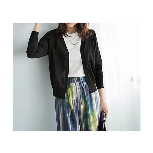 【スタイルデリ/STYLE DELI】の【ウエスト丈】シアーサマーカーディガンC インテリア・キッズ・メンズ・レディースファッション・服の通販 founy(ファニー) 　ファッション　Fashion　レディースファッション　WOMEN　トップス・カットソー　Tops/Tshirt　カーディガン　Cardigans　イエロー　Yellow　カーディガン　Cardigan　ギャザー　Gather　軽量　Lightweight　サロペット　Overalls　シアー　Sheer　シンプル　Simple　スリット　Slit　トッパー　Topper　定番　Standard　ノースリーブ　No Sleeve　人気　Popularity　長袖　Long Sleeve　フレア　Flare　ボレロ　Bolero　ポケット　Pocket　ポーチ　Pouch　半袖　Short Sleeve　ワイド　Wide　夏　Summer　エレガント 上品　Elegant　ブラック|ID: prp329100004522318 ipo3291000000031988132