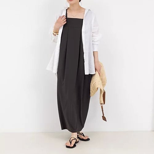 【ノーリーズ/NOLLEY'S】のEuro jersey コクーンワンピース インテリア・キッズ・メンズ・レディースファッション・服の通販 founy(ファニー) 　ファッション　Fashion　レディースファッション　WOMEN　ワンピース　Dress　2025年　2025　2025春夏・S/S　Ss,Spring/Summer,2025　おすすめ　Recommend　イタリア　Italy　ストレッチ　Stretch　ポケット　Pocket　夏　Summer　ブラウン|ID: prp329100004522322 ipo3291000000031988181