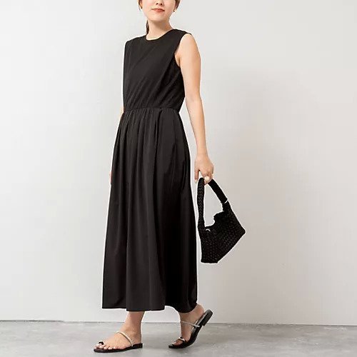 【ノーリーズ/NOLLEY'S】の撥水UVカットドッキングワンピース インテリア・キッズ・メンズ・レディースファッション・服の通販 founy(ファニー) 　ファッション　Fashion　レディースファッション　WOMEN　ワンピース　Dress　2025年　2025　2025春夏・S/S　Ss,Spring/Summer,2025　ストレッチ　Stretch　ペチコート　Petticoat　ポケット　Pocket　リゾート　Resort　夏　Summer　旅行　Travel　ブラック|ID: prp329100004522323 ipo3291000000031988187