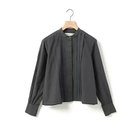 【ミディウミ/MidiUmi】のタックショートシャツ チャコールグレー|ID: prp329100004523588 ipo3291000000034397033