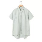 【ミディウミ/MidiUmi】のハーフスリーブ柄ワイドロングシャツ グリーン|ID: prp329100004523590 ipo3291000000031998913