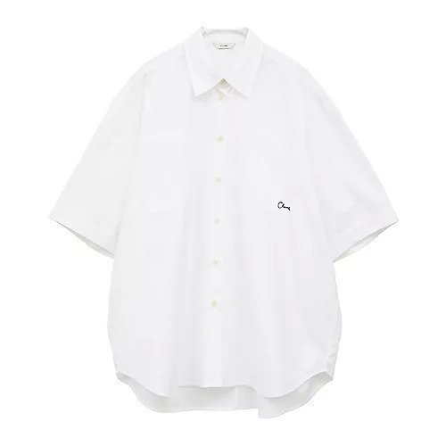 【クラネ/CLANE】のHALF SLEEVE HUGE SHIRTS インテリア・キッズ・メンズ・レディースファッション・服の通販 founy(ファニー) 　ファッション　Fashion　レディースファッション　WOMEN　トップス・カットソー　Tops/Tshirt　シャツ/ブラウス　Shirts/Blouses　2025年　2025　2025春夏・S/S　Ss,Spring/Summer,2025　ショルダー　Shoulder　ポケット　Pocket　エレガント 上品　Elegant　人気　Popularity　今季　This Season　半袖　Short Sleeve　定番　Standard　WHITE|ID: prp329100004523598 ipo3291000000031998968