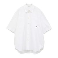 【クラネ/CLANE】のHALF SLEEVE HUGE SHIRTS 人気、トレンドファッション・服の通販 founy(ファニー) ファッション Fashion レディースファッション Fashion for Women トップス・カットソー Cut & Sew Tops シャツ・ブラウス・オフィスカジュアル Elegant Blouses & Button-Ups 2025年 2025 2025春夏・S/S Spring/Summer 2025 SS25 ショルダー Shoulder, Shoulder Strap ポケット Pocket, Pocket Detail エレガント 上品 Elegant 人気 Popular, Best Seller 今季 This Season, Current Season 半袖 Short Sleeve, Half Sleeve 定番 Standard, Basic Item |ID:prp329100004523598