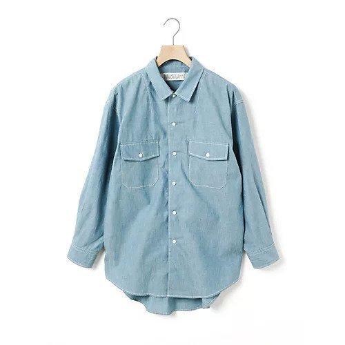 【ミディウミ/MidiUmi】のSOIL ワークシャツ インテリア・キッズ・メンズ・レディースファッション・服の通販 founy(ファニー) https://founy.com/ ファッション Fashion レディースファッション WOMEN トップス・カットソー Tops/Tshirt シャツ/ブラウス Shirts/Blouses ジャケット Jacket ダンガリー Dungarees ビッグ Big ベーシック Basic ポケット Pocket ワーク Work |ID: prp329100004523603 ipo3291000000031998993