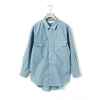 【ミディウミ/MidiUmi】のSOIL ワークシャツ 人気、トレンドファッション・服の通販 founy(ファニー) ファッション Fashion レディースファッション WOMEN トップス・カットソー Tops/Tshirt シャツ/ブラウス Shirts/Blouses ジャケット Jacket ダンガリー Dungarees ビッグ Big ベーシック Basic ポケット Pocket ワーク Work |ID:prp329100004523603