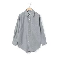 【ミディウミ/MidiUmi】のSOIL ビッグシャツ 人気、トレンドファッション・服の通販 founy(ファニー) ファッション Fashion レディースファッション WOMEN トップス・カットソー Tops/Tshirt シャツ/ブラウス Shirts/Blouses タイプライター Typewriter ダンガリー Dungarees ビッグ Big フロント Front ベーシック Basic リネン Linen ワーク Work |ID:prp329100004523609