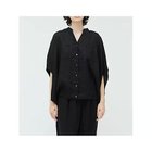 【ミズイロ インド/mizuiro ind】のリネンスタンドカラーコクーンシャツ 人気、トレンドファッション・服の通販 founy(ファニー) ファッション Fashion レディースファッション WOMEN トップス・カットソー Tops/Tshirt シャツ/ブラウス Shirts/Blouses スタンド Stand ベーシック Basic ポケット Pocket リネン Linen 人気 Popularity 今季 This Season 再入荷 Restock/Back In Stock/Re Arrival thumbnail ブラック|ID: prp329100004523612 ipo3291000000031999043
