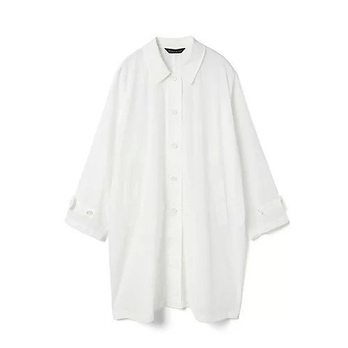 【ミズイロ インド/mizuiro ind】のシアーステンカラーロングシャツ 人気、トレンドファッション・服の通販 founy(ファニー) 　ファッション　Fashion　レディースファッション　WOMEN　トップス・カットソー　Tops/Tshirt　シャツ/ブラウス　Shirts/Blouses　シアー　Sheer　フロント　Front　ベーシック　Basic　ポケット　Pocket　other-2|ID: prp329100004523614 ipo3291000000031999065