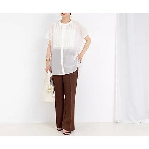 【ノーリーズ/NOLLEY'S】のフレンチスリーブオーバーシャツ 人気、トレンドファッション・服の通販 founy(ファニー) 　ファッション　Fashion　レディースファッション　Fashion for Women　トップス・カットソー　Cut & Sew Tops　シャツ・ブラウス・オフィスカジュアル　Elegant Blouses & Button-Ups　2025年　2025　2025春夏・S/S　Spring/Summer 2025 SS25　おすすめ　Recommended / Our Picks　シアー　Sheer, See-Through　スリーブ　Sleeve, Long Sleeve / Short Sleeve　デニム　Denim, Jeans Material　フレンチ　French, French Style　夏　Summer　other-2|ID: prp329100004523621 ipo3291000000033787436