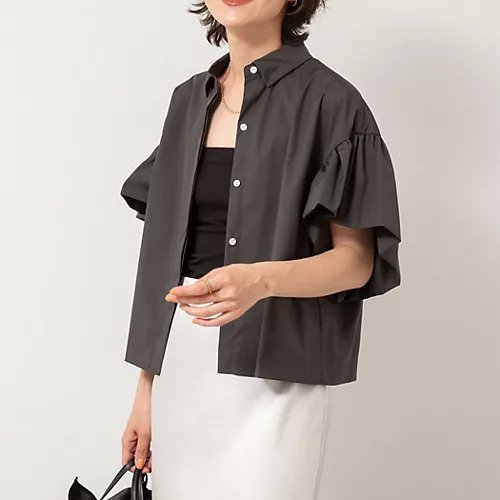 【ノーリーズ/NOLLEY'S】のラッフルスリーブブラウス インテリア・キッズ・メンズ・レディースファッション・服の通販 founy(ファニー) https://founy.com/ ファッション Fashion レディースファッション WOMEN トップス・カットソー Tops/Tshirt シャツ/ブラウス Shirts/Blouses 2025年 2025 2025春夏・S/S Ss,Spring/Summer,2025 ボトム Bottom |ID: prp329100004523624 ipo3291000000031999120