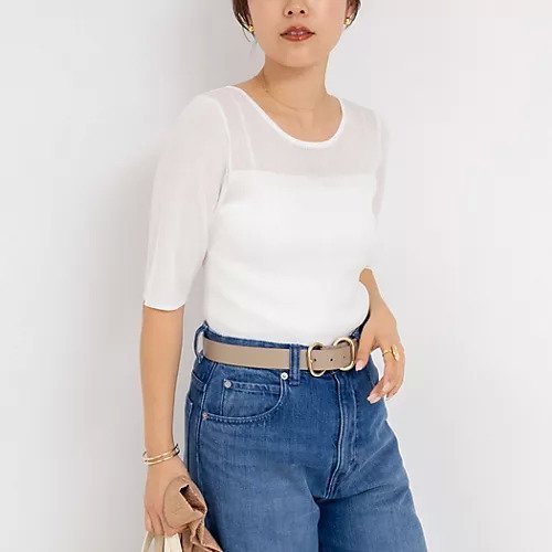 【ノーリーズ/NOLLEY'S】の《手洗い可能》ベーシック半袖ニット 人気、トレンドファッション・服の通販 founy(ファニー) 　ファッション　Fashion　レディースファッション　WOMEN　トップス・カットソー　Tops/Tshirt　ニット　Knit Tops　2025年　2025　2025春夏・S/S　Ss,Spring/Summer,2025　おすすめ　Recommend　コンパクト　Compact　サマー　Summer　シンプル　Simple　ベーシック　Basic　ビジネス 仕事 通勤　Business　半袖　Short Sleeve　other-3|ID: prp329100004523630 ipo3291000000031999177