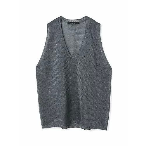 【ミズイロ インド/mizuiro ind】のワイドVネックベスト インテリア・キッズ・メンズ・レディースファッション・服の通販 founy(ファニー) 　ファッション　Fashion　レディースファッション　WOMEN　アウター　Coat Outerwear　トップス・カットソー　Tops/Tshirt　ベスト/ジレ　Gilets/Vests　Vネック　V-Neck　インナー　Inner　ノースリーブ　No Sleeve　ベスト　Vest　ワイド　Wide　夏　Summer　春　Spring　S/S・春夏　Ss・Spring/Summer　チャコールグレー|ID: prp329100004523638 ipo3291000000031999221