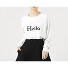 【マディソンブルー/MADISONBLUE】のHELLO SWEAT L/S URAKE DYED 人気、トレンドファッション・服の通販 founy(ファニー) ファッション Fashion レディースファッション WOMEN トップス・カットソー Tops/Tshirt パーカ Sweats スウェット Sweat スウェット Sweat トレンド Trend 別注 Special Order 洗える Washable thumbnail WHITE|ID: prp329100004523644 ipo3291000000031999249