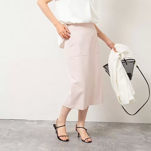 【ノーリーズソフィー/NOLLEY'S sophi】のウォッシャブル配色パイピングタイトスカート インテリア・キッズ・メンズ・レディースファッション・服の通販 founy(ファニー) 　ファッション　Fashion　レディースファッション　WOMEN　スカート　Skirt　2025年　2025　2025春夏・S/S　Ss,Spring/Summer,2025　おすすめ　Recommend　ウォッシャブル　Washable　シンプル　Simple　ストレッチ　Stretch　パイピング　Piping　ポケット　Pocket　ビジネス 仕事 通勤　Business　ベビーピンク|ID: prp329100004523648 ipo3291000000031999278