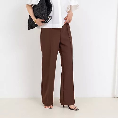 【ノーリーズ/NOLLEY'S】のウォッシャブルハイスペック裾フレアパンツ インテリア・キッズ・メンズ・レディースファッション・服の通販 founy(ファニー) 　ファッション　Fashion　レディースファッション　WOMEN　パンツ　Pants　2025年　2025　2025春夏・S/S　Ss,Spring/Summer,2025　フレア　Flare　ブラウン|ID: prp329100004523654 ipo3291000000031999309