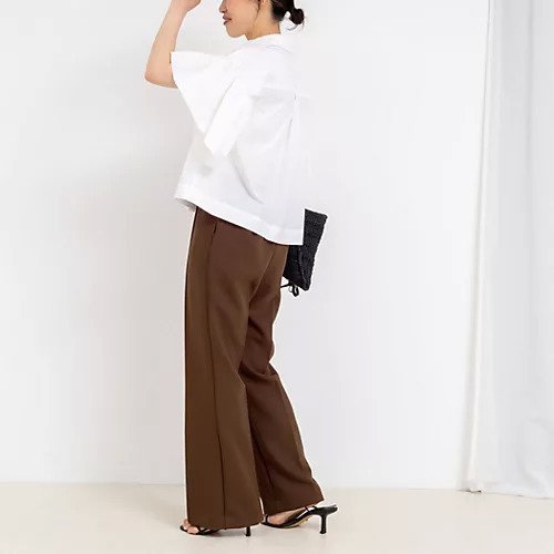 【ノーリーズ/NOLLEY'S】のウォッシャブルハイスペック裾フレアパンツ 人気、トレンドファッション・服の通販 founy(ファニー) 　ファッション　Fashion　レディースファッション　WOMEN　パンツ　Pants　2025年　2025　2025春夏・S/S　Ss,Spring/Summer,2025　フレア　Flare　other-3|ID: prp329100004523654 ipo3291000000031999312