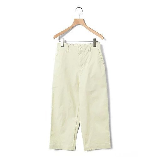 【ミディウミ/MidiUmi】のストレートチノパンツ インテリア・キッズ・メンズ・レディースファッション・服の通販 founy(ファニー) 　ファッション　Fashion　レディースファッション　Fashion for Women　パンツ　Pants & Trousers　アンクル　Ankle-Length Design　コンパクト　Compact, Small Size　ストレッチ　Stretch, Stretchy Fabric　ストレート　Straight, Straight Cut　ダブル　Double, Double-Breasted　ベーシック　Basic, Essential　アイボリー|ID: prp329100004523662 ipo3291000000031999352