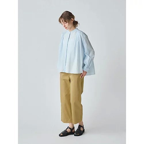 【ミディウミ/MidiUmi】のストレートチノパンツ 人気、トレンドファッション・服の通販 founy(ファニー) 　ファッション　Fashion　レディースファッション　Fashion for Women　パンツ　Pants & Trousers　アンクル　Ankle-Length Design　コンパクト　Compact, Small Size　ストレッチ　Stretch, Stretchy Fabric　ストレート　Straight, Straight Cut　ダブル　Double, Double-Breasted　ベーシック　Basic, Essential　other-3|ID: prp329100004523662 ipo3291000000031999358