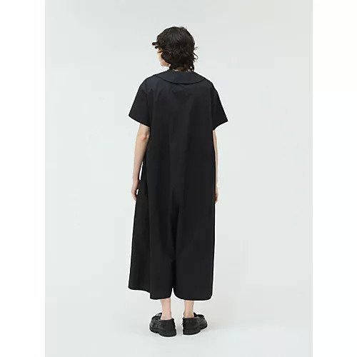 【ミズイロ インド/mizuiro ind】のワイドカラーカバーオール 人気、トレンドファッション・服の通販 founy(ファニー) 　ファッション　Fashion　レディースファッション　WOMEN　タイプライター　Typewriter　フロント　Front　other-3|ID: prp329100004523676 ipo3291000000031999447