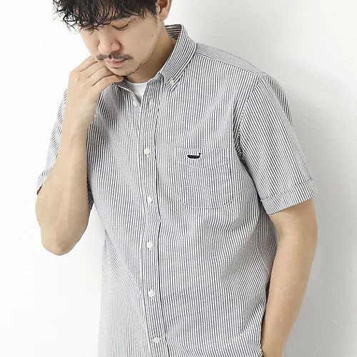【ノーリーズ グッドマン/NOLLEY'S goodman / MEN】の【PrimeFlex DotAir】《吸水速乾》ストレッチ クジラ BD S/S 25SS インテリア・キッズ・メンズ・レディースファッション・服の通販 founy(ファニー) https://founy.com/ ファッション Fashion メンズファッション MEN クール Cool 吸水 Water Absorption 軽量 Lightweight サッカー Soccer ストレッチ Stretch スポーツ Sports ダウン Down デニム Denim ドット Dot 定番 Standard パッチ Patch フィット Fit フロント Front ポケット Pocket 半袖 Short Sleeve メッシュ Mesh ワンポイント One Point S/S・春夏 Ss・Spring/Summer 夏 Summer 2025年 2025 2025春夏・S/S Ss,Spring/Summer,2025 |ID: prp329100004523687 ipo3291000000031999506