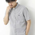 【ノーリーズ グッドマン/NOLLEY'S goodman / MEN】の【PrimeFlex DotAir】《吸水速乾》ストレッチ クジラ BD S/S 25SS グレー系その他|ID: prp329100004523687 ipo3291000000031999508