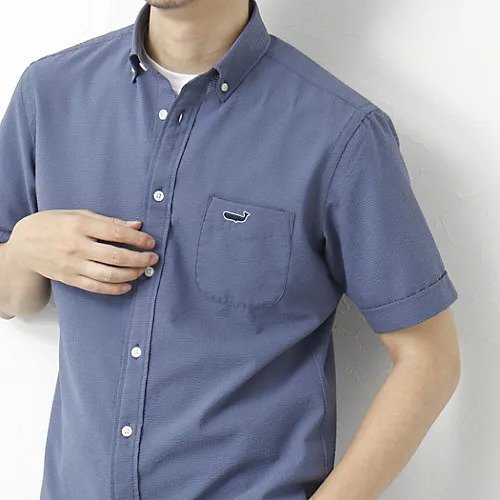 【ノーリーズ グッドマン/NOLLEY'S goodman / MEN】の【PrimeFlex DotAir】《吸水速乾》ストレッチ クジラ BD S/S 25SS 人気、トレンドファッション・服の通販 founy(ファニー) 　ファッション　Fashion　メンズファッション　MEN　クール　Cool　吸水　Water Absorption　軽量　Lightweight　サッカー　Soccer　ストレッチ　Stretch　スポーツ　Sports　ダウン　Down　デニム　Denim　ドット　Dot　定番　Standard　パッチ　Patch　フィット　Fit　フロント　Front　ポケット　Pocket　半袖　Short Sleeve　メッシュ　Mesh　ワンポイント　One Point　S/S・春夏　Ss・Spring/Summer　夏　Summer　2025年　2025　2025春夏・S/S　Ss,Spring/Summer,2025　other-2|ID: prp329100004523687 ipo3291000000031999516