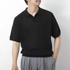 【ノーリーズ グッドマン/NOLLEY'S goodman / MEN】の《PIMA COTTON》成型半袖 NSNスキッパーニット 25SS ブラック|ID: prp329100004523693 ipo3291000000031999549