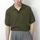 【ノーリーズ グッドマン/NOLLEY'S goodman / MEN】の《PIMA COTTON》成型半袖 NSNスキッパーニット 25SS オリーブ|ID: prp329100004523693 ipo3291000000031999555