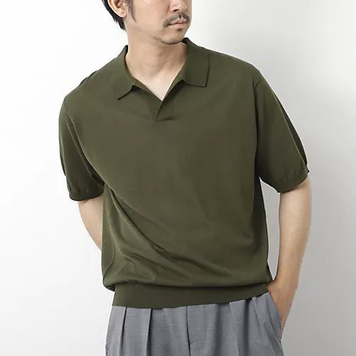 【ノーリーズ グッドマン/NOLLEY'S goodman / MEN】の《PIMA COTTON》成型半袖 NSN スキッパーニットポロシャツ 25SS インテリア・キッズ・メンズ・レディースファッション・服の通販 founy(ファニー) https://founy.com/ ファッション Fashion メンズファッション Fashion for Men インナー Innerwear ショーツ Shorts, Short Pants ジャケット Jacket, Outerwear スキッパー Skipper, Open Collar なめらか Smooth, Silky Texture ブルゾン Blouson, Bomber Jacket ポロシャツ Polo Shirt, Collared Tee 半袖 Short Sleeve, Half Sleeve リゾート Resort, Vacation Style おすすめ Recommended / Our Picks エレガント 上品 Elegant ビジネス 仕事 通勤 Business / Work / Commuting 2025年 2025 2025春夏・S/S Spring/Summer 2025 SS25 |ID: prp329100004523693 ipo3291000000033450266