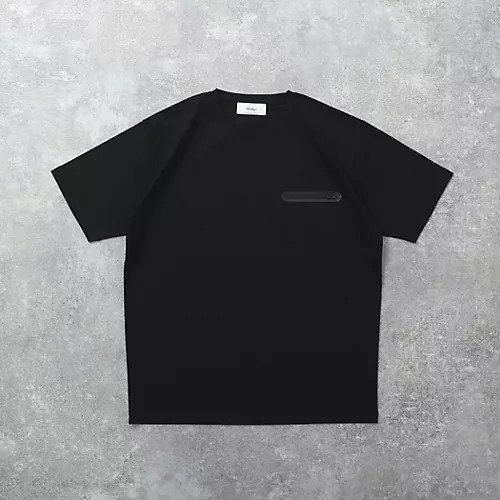【ノーリーズ グッドマン/NOLLEY'S goodman / MEN】の【ACTIVE SECT】《限定展開》シーリングポケットTシャツ 25SS インテリア・キッズ・メンズ・レディースファッション・服の通販 founy(ファニー) 　ファッション　Fashion　メンズファッション　MEN　2025年　2025　2025春夏・S/S　Ss,Spring/Summer,2025　なめらか　Smooth　シルケット　Mercerization　シンプル　Simple　ポケット　Pocket　リップ　Lip　リラックス　Relax　エレガント 上品　Elegant　ブラック|ID: prp329100004523703 ipo3291000000031999623