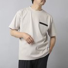 【ノーリーズ グッドマン/NOLLEY'S goodman / MEN】の【ACTIVE SECT】《限定展開》シーリングポケットTシャツ 25SS グレーベージュ|ID: prp329100004523703 ipo3291000000032435093