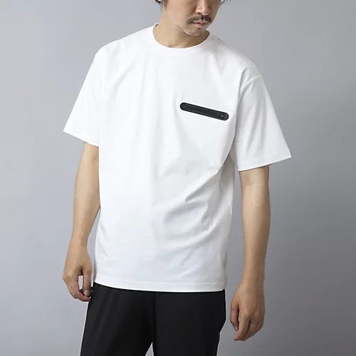 【ノーリーズ グッドマン/NOLLEY'S goodman / MEN】の【ACTIVE SECT】《限定展開》シーリングポケットTシャツ 25SS インテリア・キッズ・メンズ・レディースファッション・服の通販 founy(ファニー) 　ファッション　Fashion　メンズファッション　Men's Style Online　2025年　2025　2025春夏・S/S　Ss,Spring/Summer,2025　なめらか　Smooth　シルケット　Mercerization　シンプル　Simple　ポケット　Pocket　リラックス　Relax　エレガント 上品　Elegant　ホワイト|ID: prp329100004523703 ipo3291000000032435094