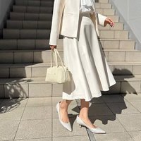 【ノーリーズ/NOLLEY'S】の《セットアップ対応》ウォッシャブルウール調サージストレッチフレアスカート 人気、トレンドファッション・服の通販 founy(ファニー) ファッション Fashion レディースファッション WOMEN セットアップ Setup スカート Skirt スカート Skirt Aライン/フレアスカート Flared A-Line Skirts 2025年 2025 2025春夏・S/S Ss,Spring/Summer,2025 おすすめ Recommend アンサンブル Ensemble ウォッシャブル Washable オケージョン Occasion ジャケット Jacket セットアップ Set Up セレモニー Ceremony パール Pearl ビジネス 仕事 通勤 Business |ID:prp329100004526685