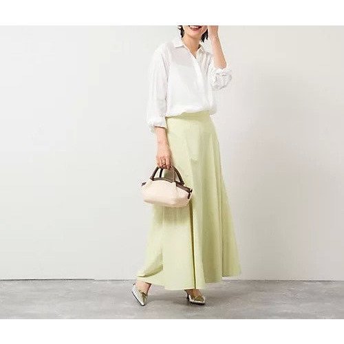 【ノーリーズソフィー/NOLLEY'S sophi】の高機能 タスランフレアロングスカート 人気、トレンドファッション・服の通販 founy(ファニー) 　ファッション　Fashion　レディースファッション　WOMEN　スカート　Skirt　ロングスカート　Long Skirt　2025年　2025　2025春夏・S/S　Ss,Spring/Summer,2025　ギャザー　Gather　サンダル　Sandals　スニーカー　Sneakers　タフタ　Taffeta　フラット　Flat　フレア　Flare　ロング　Long　other-3|ID: prp329100004529472 ipo3291000000032025162