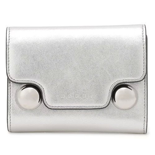 【マルニ/MARNI】のTRIFOLD インテリア・キッズ・メンズ・レディースファッション・服の通販 founy(ファニー) 　ファッション　Fashion　レディースファッション　WOMEN　2025年　2025　2025春夏・S/S　Ss,Spring/Summer,2025　クラッチ　Clutch　コイン　Coin　コンパクト　Compact　シルバー　Silver　シンプル　Simple　メタル　Metal　財布　Wallet　SILVER|ID: prp329100004529473 ipo3291000000032025192