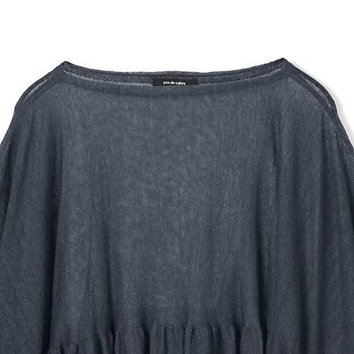 【パドカレ/pas de calais】の25SSシアーリネンPO 人気、トレンドファッション・服の通販 founy(ファニー) 　ファッション　Fashion　レディースファッション　Fashion for Women　2025年　2025　2025春夏・S/S　Spring/Summer 2025 SS25　ギャザー　Gathered, Ruffled　クール　Cool, Chic　シアー　Sheer, See-Through　フェミニン　Feminine, Girly　フレア　Flare, Flared　リネン　Linen, Linen Fabric　洗える　Machine Washable　other-3|ID: prp329100004532396 ipo3291000000035593961