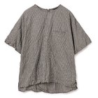 【パドカレ/pas de calais】の25SS綿麻ストライプBL ブラック|ID: prp329100004532407 ipo3291000000032037756