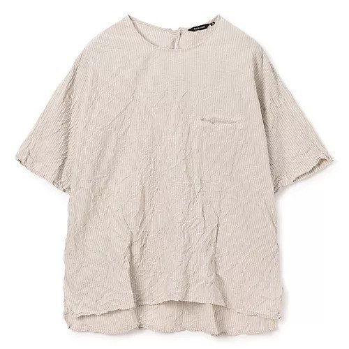 【パドカレ/pas de calais】の25SS綿麻ストライプBL インテリア・キッズ・メンズ・レディースファッション・服の通販 founy(ファニー) 　ファッション　Fashion　レディースファッション　Fashion for Women　2025年　2025　2025春夏・S/S　Spring/Summer 2025 SS25　シンプル　Simple, Minimal　ストライプ　Stripe, Striped Pattern　スリット　Slit, Slit Detail　フェミニン　Feminine, Girly　ポケット　Pocket, Pocket Detail　ワーク　Workwear, Utility Style　洗える　Machine Washable　エクリュ|ID: prp329100004532407 ipo3291000000032037758