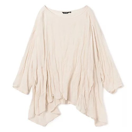 【パドカレ/pas de calais】の25SSコットンラミーヘンプPO インテリア・キッズ・メンズ・レディースファッション・服の通販 founy(ファニー) 　ファッション　Fashion　レディースファッション　Fashion for Women　2025年　2025　2025春夏・S/S　Spring/Summer 2025 SS25　シアー　Sheer, See-Through　デコルテ　Décolleté, Neckline　フレア　Flare, Flared　洗える　Machine Washable　アイボリー|ID: prp329100004532412 ipo3291000000032037793