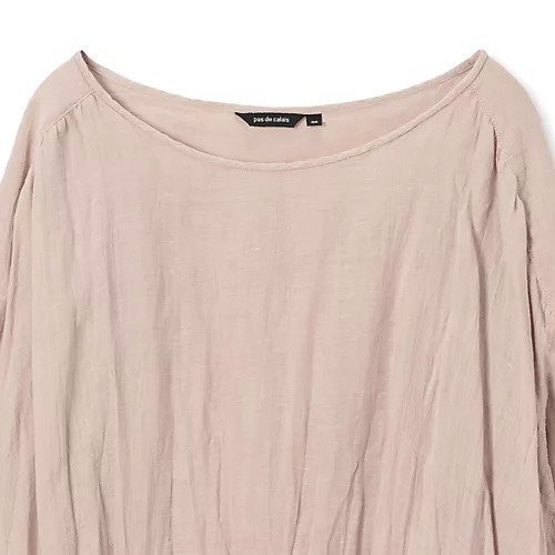 【パドカレ/pas de calais】の25SSコットンラミーヘンプPO 人気、トレンドファッション・服の通販 founy(ファニー) 　ファッション　Fashion　レディースファッション　Fashion for Women　2025年　2025　2025春夏・S/S　Spring/Summer 2025 SS25　シアー　Sheer, See-Through　デコルテ　Décolleté, Neckline　フレア　Flare, Flared　洗える　Machine Washable　other-3|ID: prp329100004532412 ipo3291000000032037796