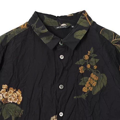 【パドカレ/pas de calais】の25SS夏の植物プリントBL 人気、トレンドファッション・服の通販 founy(ファニー) 　ファッション　Fashion　レディースファッション　Fashion for Women　2025年　2025　2025春夏・S/S　Spring/Summer 2025 SS25　クラシカル　Classical, Vintage-Inspired　セットアップ　Set-Up, Coordinated Outfit　フェミニン　Feminine, Girly　プリント　Print, Printed Pattern　ボタニカル　Botanical, Floral Pattern　夏　Summer　洗える　Machine Washable　other-3|ID: prp329100004532414 ipo3291000000032037805
