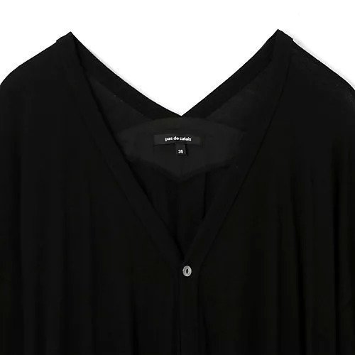 【パドカレ/pas de calais】の25SS コットンセルレ&スムースロングCD 人気、トレンドファッション・服の通販 founy(ファニー) 　ファッション　Fashion　レディースファッション　WOMEN　トップス・カットソー　Tops/Tshirt　2025年　2025　2025春夏・S/S　Ss,Spring/Summer,2025　カーディガン　Cardigan　フェミニン　Feminine　ロング　Long　洗える　Washable　other-3|ID: prp329100004532420 ipo3291000000032037849