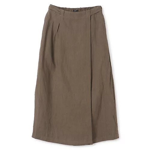 【パドカレ/pas de calais】の25SSテンセルリネンハケメSK インテリア・キッズ・メンズ・レディースファッション・服の通販 founy(ファニー) 　ファッション　Fashion　レディースファッション　Ladies' Fashion Online　スカート　Skirt　2025年　2025　2025春夏・S/S　Ss,Spring/Summer,2025　ペチコート　Petticoat　ラップ　Wrap　リネン　Linen　今季　This Season　洗える　Washable　ブラウン|ID: prp329100004532423 ipo3291000000032037862